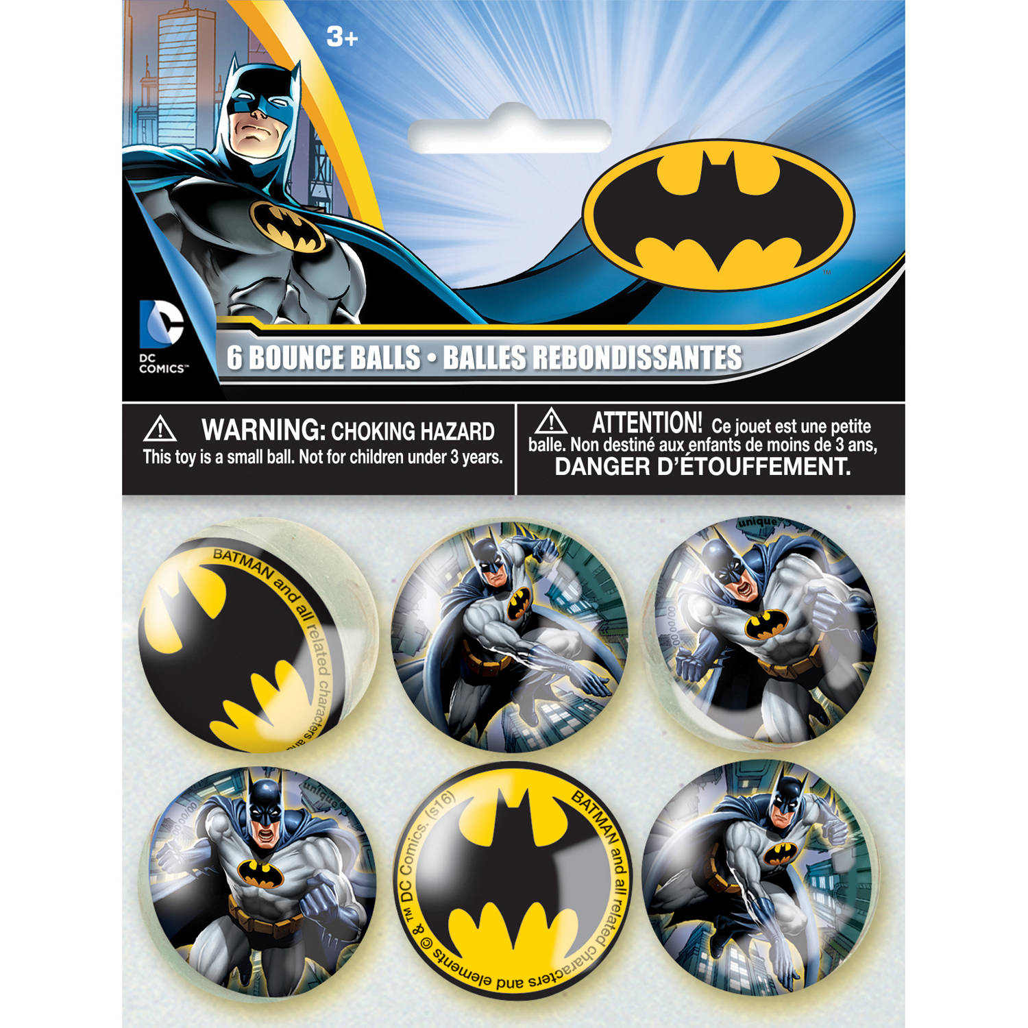 superhero bouncy balls