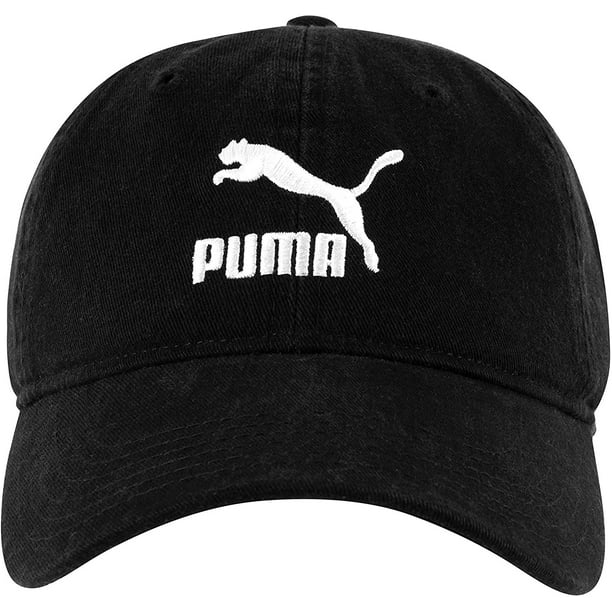 PUMA PUMA Archive Adjustable Strap Dad Baseball Cap Hat (Black