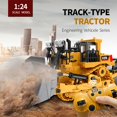 thumbnail image 1 of Radiocontrol Coches La niveladora teledirigida juega el tractor del cargador de 1 24 Caterpillar 2.4G 9CH RC, 1 of 4