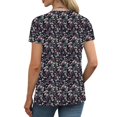 thumbnail image 7 of Summer Tops Viikei Womens Summer Short Sleeve Tunic Tops,Women's New Short-sleeved V-neck Pullover Casual Printed Fashion Top Multicolor S, 7 of 7