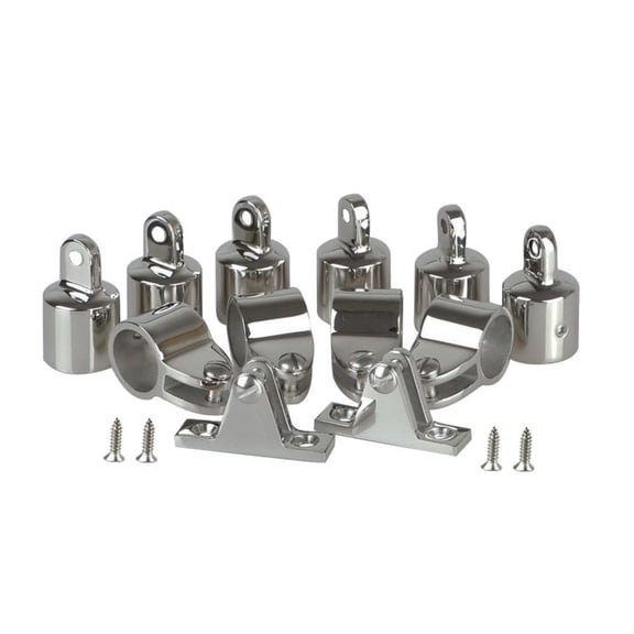 Bimini Top Cap Fitting Marine Hardware Stainless Steel 7/8'' 1''