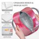 thumbnail image 3 of Easygdp Pink Balloon Puppy Art Bolsa de Almuerzo Insulada Grande, Forro de Aluminio, Diseño Espacioso, a Prueba de Fugas, Ideal para Trabajo, Picnics, Viajes y Actividades al Aire Libre, 3 of 6