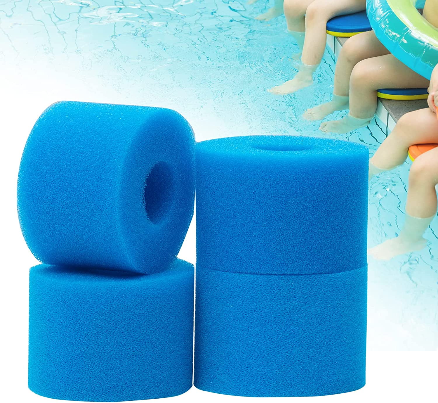 Type VI Swimming Pool Filter Foam Sponge, Filter Sponge, Reusable Foam