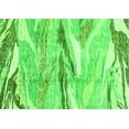 thumbnail image 1 of Ahgly Company Indoor Rectangle Abstract Green Modern Area Rugs, 2' x 5', 1 of 4
