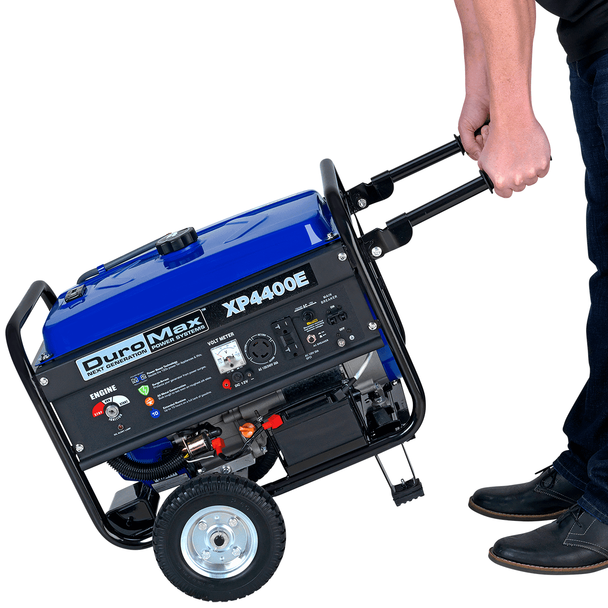 DuroMax XP4400E 4400 Watt 196cc 8 Hour RV Grade Gas Generator w/ Electric Start