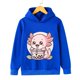 thumbnail image 5 of Sudadera con capucha para niños, sudadera con estampado de axolotl, té Bobo, chándal con dibujos animados de animales, té con leche, manga larga, estilo encantador, para niño y niña, 5 of 5