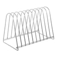 thumbnail image 1 of Vinyl Record Stand Storage Holder Rack For Vinyl Records Table Record Stand Stainless Steel Record Disc Holder File Rack, 1 of 5