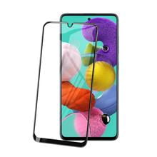2 Piezas Vidrio Templado 9D contorno Negro para Samsung A51 Atti Vidrio 9D para A51