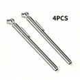 thumbnail image 5 of OFEFE 4-Pack Pencil Tire Pressure Gauge - 10-75 PSI, Professional Air Pressure Gauge for Car Tires, Heavy Duty Stainless Steel Tire Gauge with Deflator Valve, Pocket Clip (5" Screen), 5 of 8