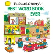 Richard Scarry's Best Word Book Ever (Giant Golden Book), Pre-Owned (Hardcover)