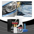 thumbnail image 1 of Headlight Restoration Polish, with Lens Renewal, featuring Oxidation Removal, 180ml, with Coating Agent, Sponge and Towel, for Automotive Headlight Cleaning, 1 of 1