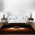 thumbnail image 4 of Man Cave Rug, Entryway Rug, Bedroom Rug, Gift Rug, Black Hole Rugs, Outer Space Rug, Modern Rugs, Colorful Rug, Thin Rug, Printed Rug, 1.7'x2.3' - 50x70 cm, 4 of 8