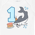 thumbnail image 4 of Inktastic 1st Birthday Shark with Cake Boys or Girls Baby Bodysuit, 4 of 5