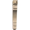 thumbnail image 2 of Ekena Millwork 5 1/2"W x 34"D x 40"H Merced Craftsman Smooth Bracket, Douglas Fir, 2 of 4