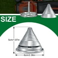 thumbnail image 5 of Lawn Mower Blade Balancer for Balances Blades After Sharpening, Metal Material Design Lawnmower Accessories, Compatible with Most Lawnmower Blades, 5 of 5