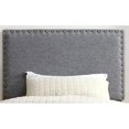 thumbnail image 1 of Herstal Contemporary Twin Headboard, Gray, 1 of 1