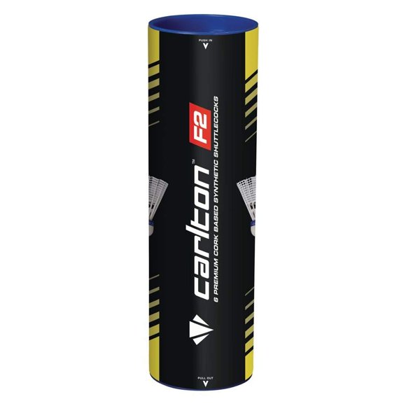 Carlton F2 Fast Speed Badminton Shuttle, White