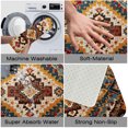 thumbnail image 5 of 1pc Kilim Rug Absorbent Non-Slip Bathroom Thickened Flannel Rug Decor,Soft,Quick Drying,Suitable For Indoor/outdoor Use,Bathrooms,Bedrooms,Kitchens,Terrace,Laundry Rooms,16"x24", 5 of 9