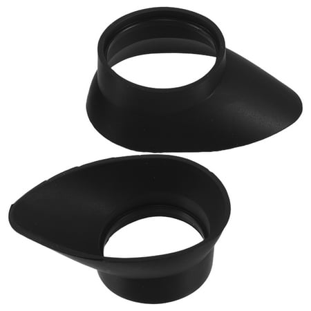 OUNONA 2 Pcs Spotting Scope Cover Eyepiece Shield Centimeter Toys Lantern Black