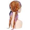 thumbnail image 4 of Uooqdmx Head Wraps for Women, Head Scarf for Women's Hair, Pre Tied Head Scarf for Women, Beanie, Purple One Size, 4 of 4
