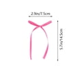thumbnail image 2 of Adornos para cupcakes AMABAZR Bowknot Ribbons Coquette x20 unidades, color rosa, 2 of 3