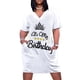 thumbnail image 1 of It "s My Birthday Shirt Happy Birthday vestido suelto con bolsillo para mujer vestido elegante de lujo, 1 of 6