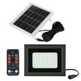 thumbnail image 1 of Lámpara solar impermeable de 54 LED para jardín al aire libre, luz de pared para patio, luz de calle, blanco cálido, 1 of 10