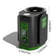 thumbnail image 3 of Ventilador de cuello portátil de alta velocidad para colgar en la cintura, con batería externa de 10000 mAh y linterna, ventilador personal de escritorio con JASKFLY, 3 of 8