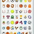 thumbnail image 4 of 35pcs-50pcs Sports Stickers Kids Stickers Sports Pack DIY Stickers for Luggage Laptop Guitar, 4 of 9