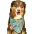 thumbnail image 6 of Naloa Cute Pineapples Dog Bandanas 1PC Washable Triangle Dog Scarfs Premium Durable Fabric, for Small Medium Large Dogs and Cats, 6 of 6