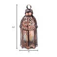 thumbnail image 3 of Gallery Of Light Copper Moroccan Candle Lamp, 3 of 4