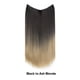 thumbnail image 1 of Peluca de mujer de una sola pieza libremente ajustable invisible cabello largo liso multicolor degradado línea de pesca extensión de cabello, 1 of 6