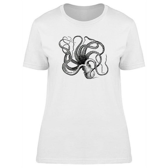 Common Octopus T-Shirt Women -Image by Shutterstock, Female Medium