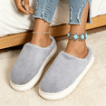 thumbnail image 2 of ssuyfkrb Slippers for Women,Slippers for Women Indoor,Slippers Women,Non-slip,Close Toe,Slip-On,Gray,38, 2 of 8