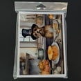 thumbnail image 3 of Border Terrier Fall Kitchen Pumpkins Greeting Cards and Envelopes Pack of 8 7 in x 5 in, 3 of 3
