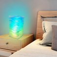 thumbnail image 1 of Bedside Lamp,Bedside Table Lamp Home Farmhouse Bedroom Modern,EGB color Changing NightLight Rechargeable Remote,Desk Lights Dining Room Brightness Adjustable,Desk Lamp Farmhouse Valentine's Day Fernando Lámpara de noche, 1 of 8