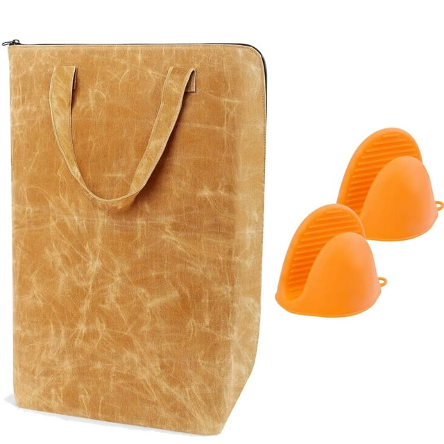Offres! Couverture de Barbecue Isolée Sac de Repos pour Viande Réutilisable Pliable & Léger Couverture de Barbecue pour Contrôler la Perte de Chaleur et la Rétention Gants de Repos pour Barbecue Durable & Facile à Nettoyer