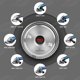 thumbnail image 3 of SDS quick-release nut Clamping device for all angle grinders with M14 thread from AEG, Black & Decker, Dewalt, Flex, Hitachi, Metabo, Makita., 3 of 5