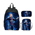 thumbnail image 1 of Children's 3 Set backpack Football Star Mbappe Fashion Primary school backpack, 1 of 4