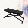 thumbnail image 1 of IFANLANDOR Adjustable Guitar Stool Foot Rest Guitar Pedal Black Rubber Non Slip Surface 1Set, 1 of 8
