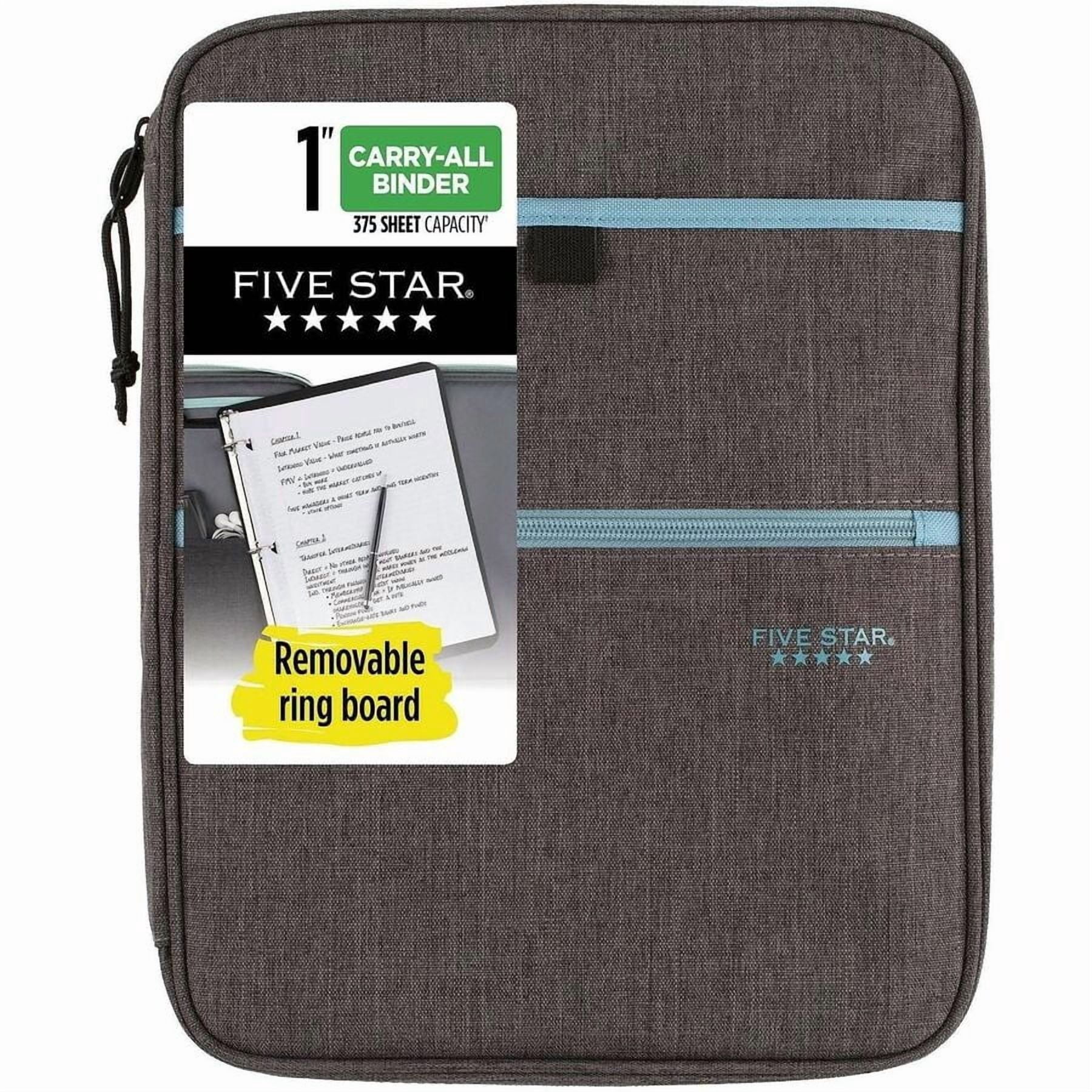 Mead Five Star Carry-All Zipper Binder (mea-29092)