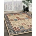 thumbnail image 2 of Ahgly Company Indoor Square Traditional Brown Persian Area Rugs, 4' Square, 2 of 6