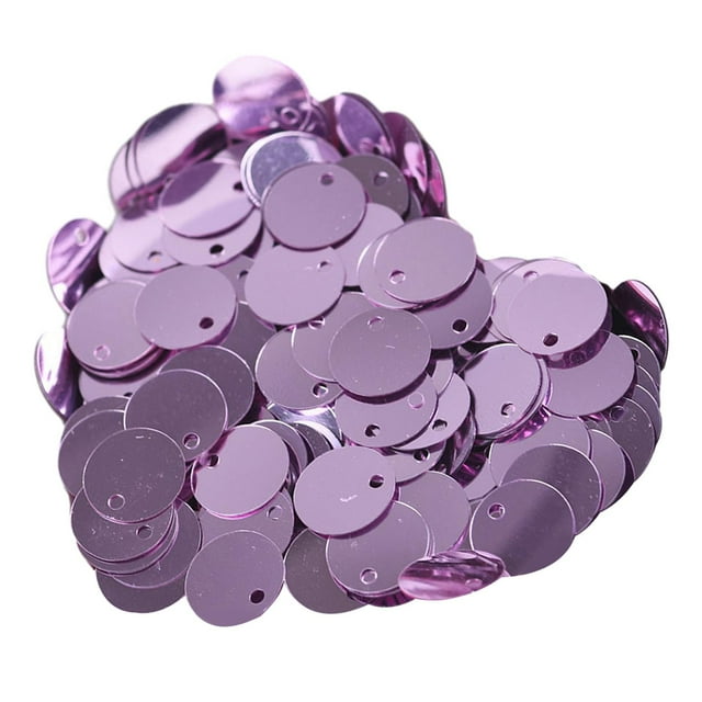 jifeng 300x 10mm Paillettes Plates Rondes Amples pour Couture, Accessoires de Scrapbooking, Rose
