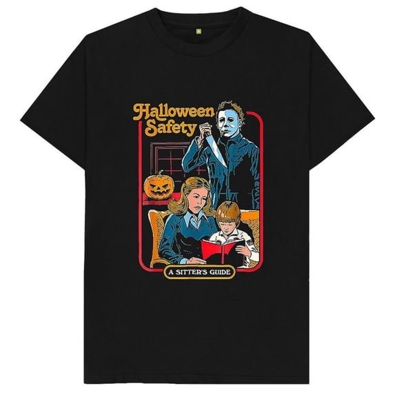 Halloween Safety A Sitters Guide Horror T Shirt Unisex tee
