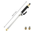 thumbnail image 3 of JingChun Upgraded Pressure Washer Wand with Hose Nozzle Sprayer Cleaning Tools - High-Pressure Power Washer Accessories for Garden, Driveway, Concrete Surfaces, 3 of 5