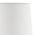 thumbnail image 2 of Benzara BM240905 Pot Bellied Shape Metal Table Lamp with 3 Way Switch, White, 2 of 5