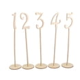 thumbnail image 3 of 30 Piezas 1-30 Números de de Decoración de Perfecta para Bodas, Cumpleaños, Aniversarios, Hogar perfecl Números de mesa de madera, 3 of 8