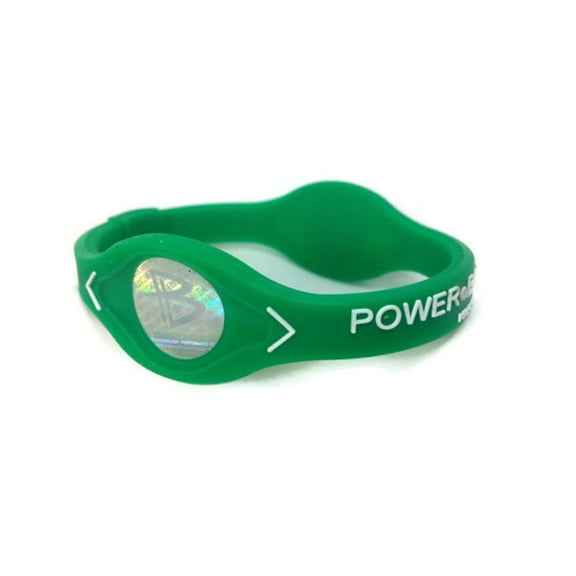Power Energy Bracelet Sport Wristbands Balance Ion Therapy Silicone Fitness & Yoga Equipment Green