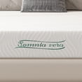 thumbnail image 4 of Colchón Matrimonial Blanco Memory Foam,18cm Colchones Confort de Grueso,Colchón en Caja con 2 Almohadas,Antiácaros e Hipoalergénico,Te Ayuda a Dormir Mejor(135 * 190 * 18cm), 4 of 7