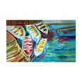 thumbnail image 1 of Betsy Drake DM1142G Tapis de Porte de 30 x 50 Po Six Bateaux à Rames, 1 of 1